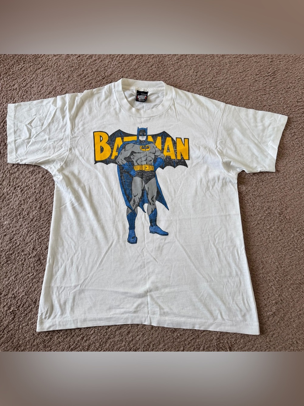 Vintage Batman Shirt - 80s Silver Age Batman - Single Stitch